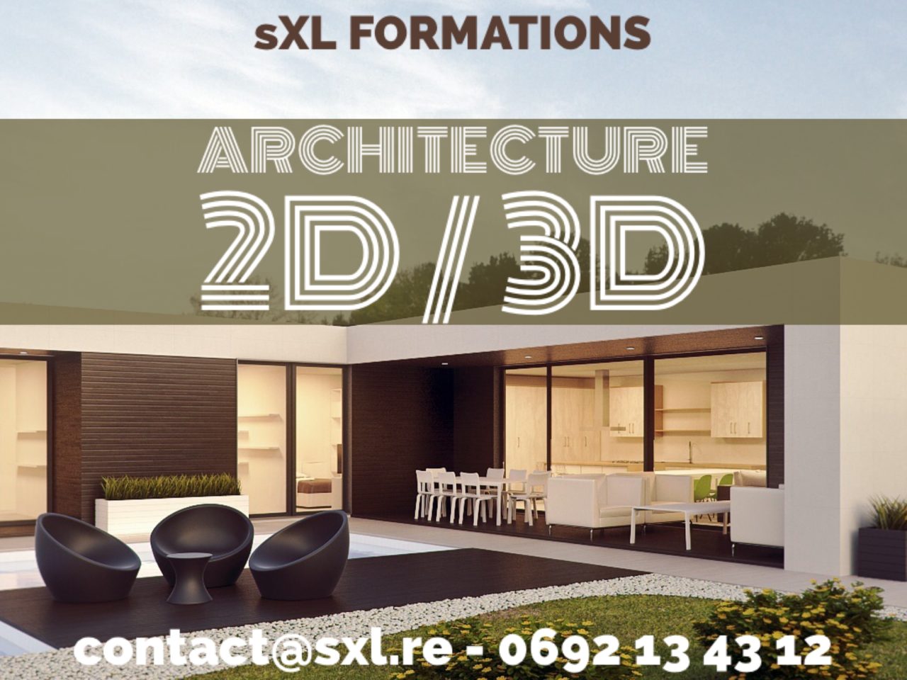 Image formation architecture Ile de La Réunion